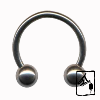 Semicreola cu bile 2mm - 10mm